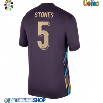 Maglie da calcio Inghilterra John Stones #5 Seconda Maglia Europei 2024 Manica Corta
